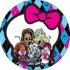 Jedlý papír  MONSTER HIGH