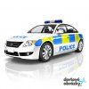 Jedlý papír  POLICIE - POLICEJNÍ AUTO