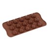 Forma na čokoládové plamínky