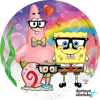 Jedlý papír  SPONGEBOB  máme jako jedlý papír i fondán