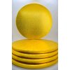 283900 3 podlozka pod dort pevna zlata vzor grape kruh 28 cm 11 1 ks