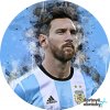 Jedlý papír  MESSI - ARGENTINA  tisk na jedlý papír | expresní dodání