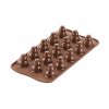 180395 silikonova forma na cokoladu stromecky 3d silikomart