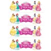 Jedlý papír princezny Disney - na bok dortu 4 x pásek 6 x 19 cm