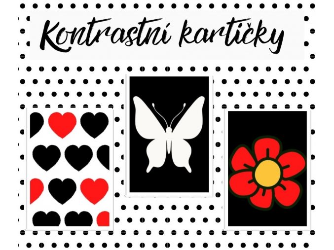 kontrastní kartičky (2)