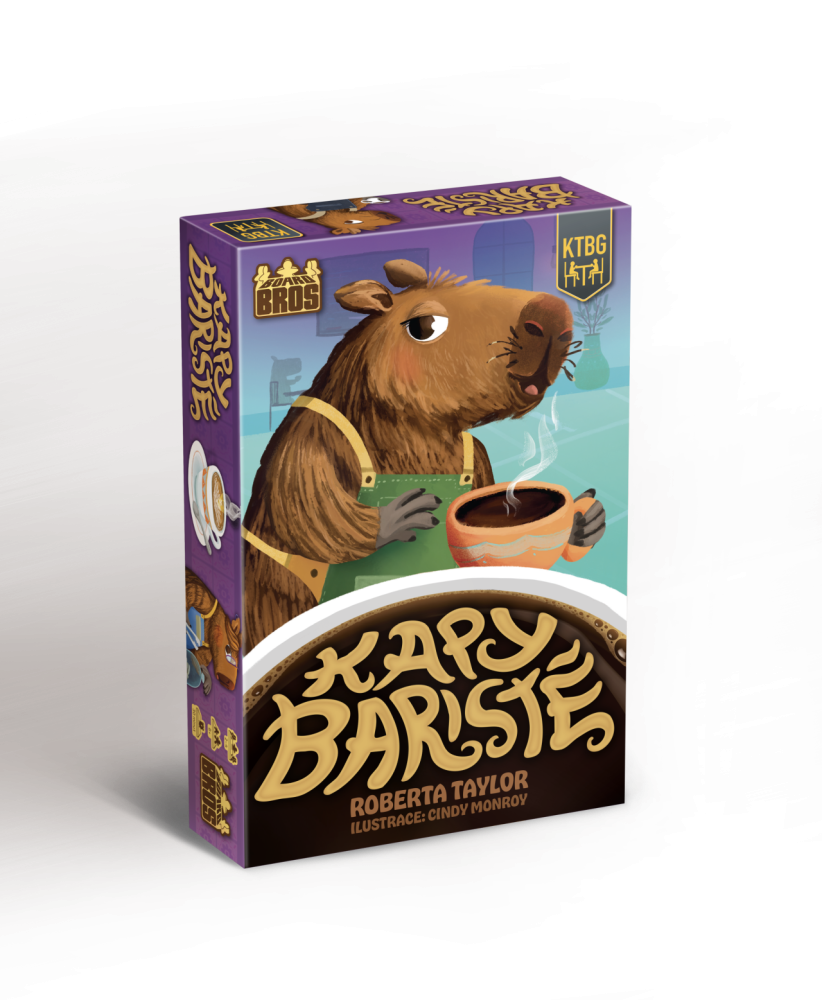 Deskohraní s kapybarami v Praze: Káva a hry v Dos Mundos