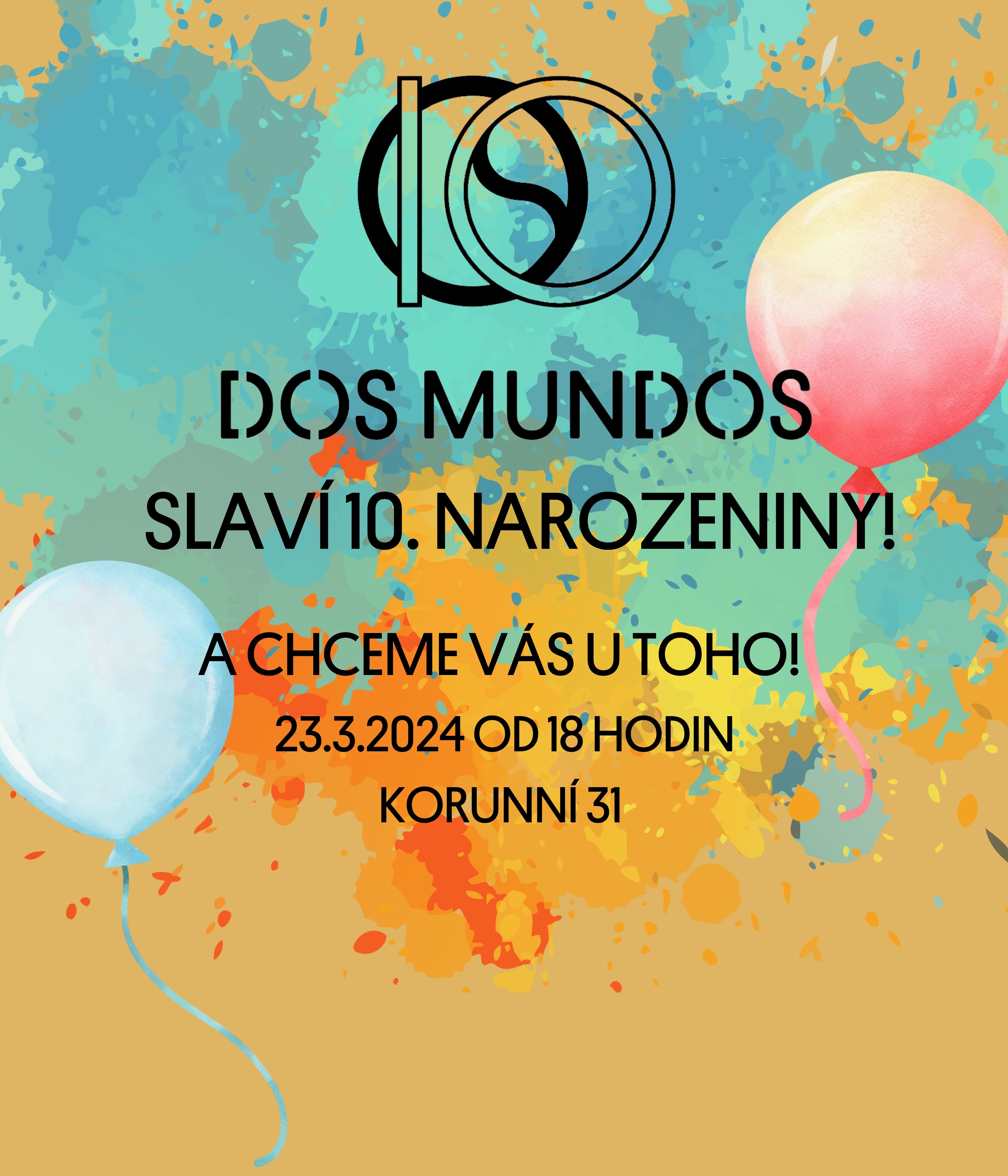 Oslavte s námi 10 let Dos Mundos!