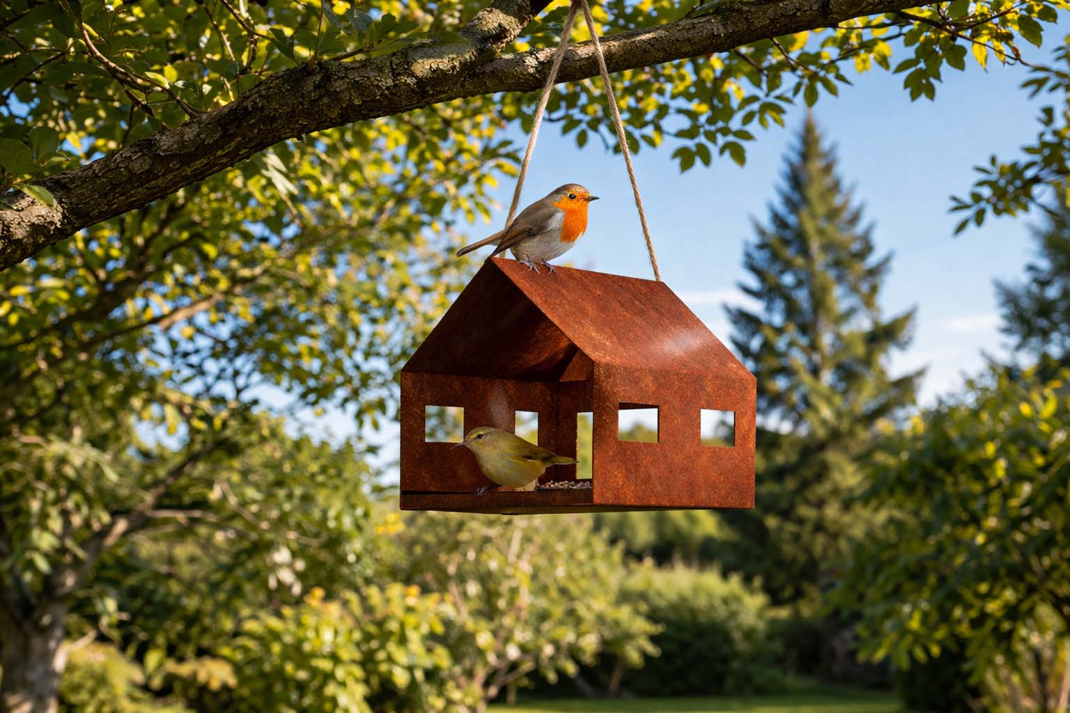 Ptáci na zahradě: proč je krmit celý rok