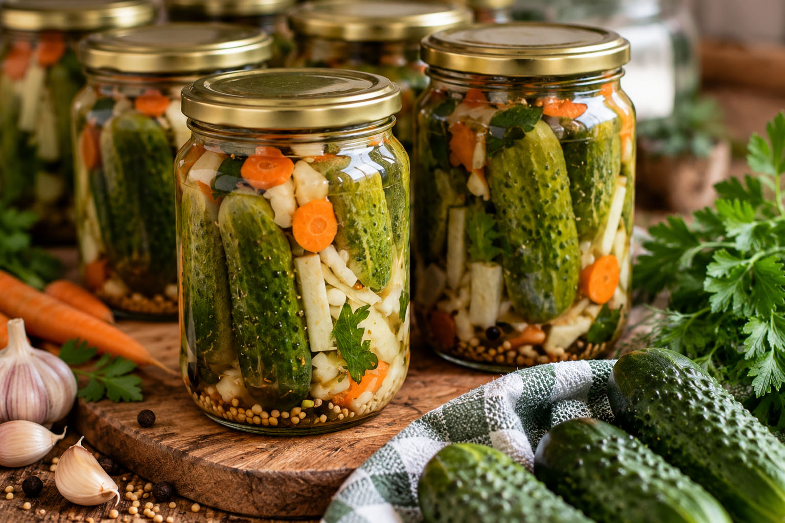 Babiččin recept na zavařované okurky: náš osvědčený rodinný recept