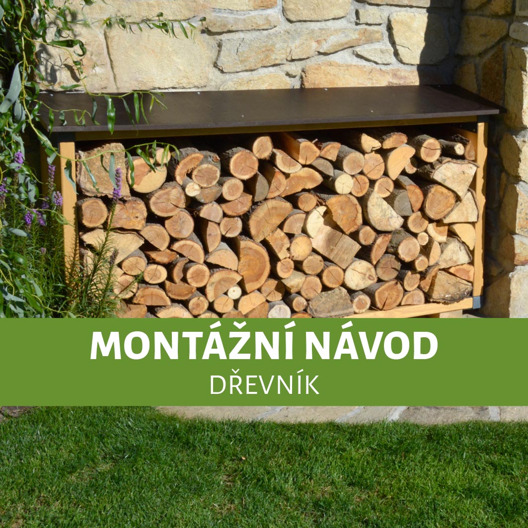 Montážní návod dřevník
