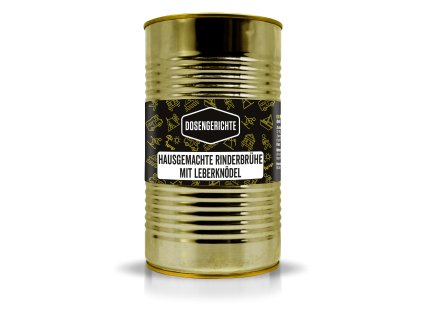 Hovadzi vyvar s pecenovymi haluskami 1200ml DE min