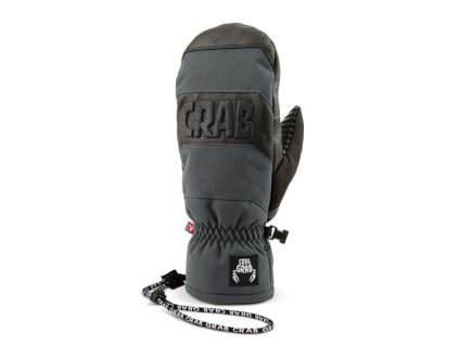 crab grab zimné rukavice champ mitt washed black