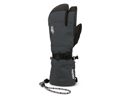 crab grab zimné rukavice cinch trigger washed black
