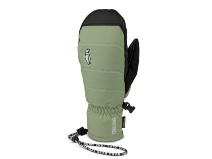 FA25 Crab Grab Snuggler mitten womens Sage BOH leash 800x