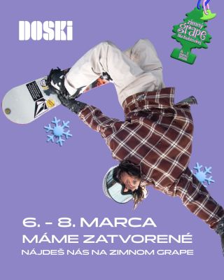 Tento týždeň je od piatku do nedele predajňa zatvorená – nájdeš nás na @kubinska_hola testovať snowboardy a viazania na...