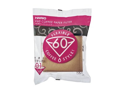 2842 hario papirove filtry pro v60 01 100 ks nebelene