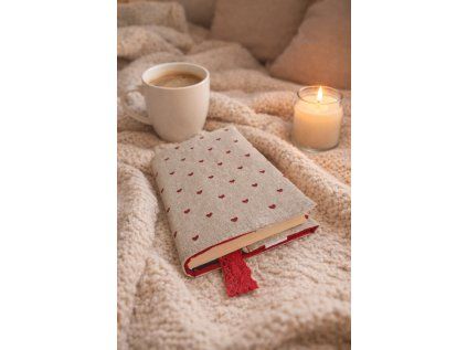 Obal na knížku_Srdíčka