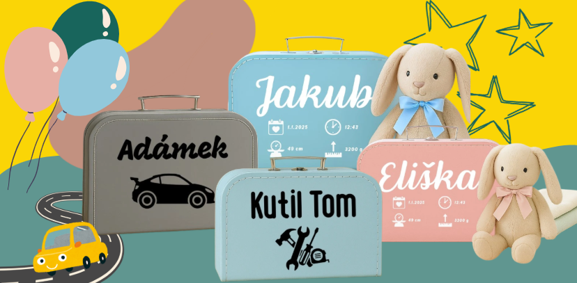 Dětské kufříky: pokladnice vzpomínek, která roste s dítětem