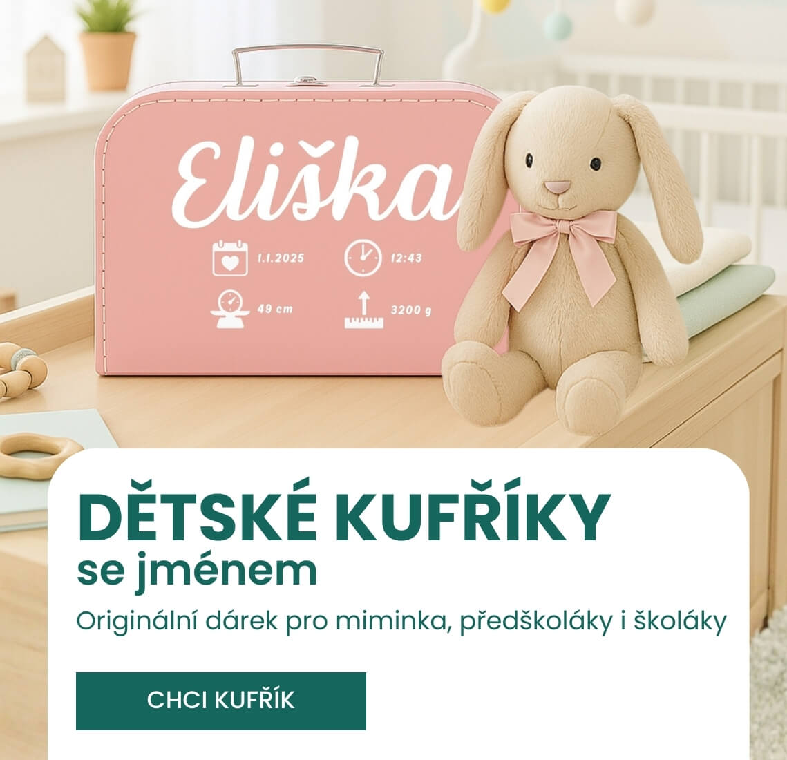 Kufříky se jménem