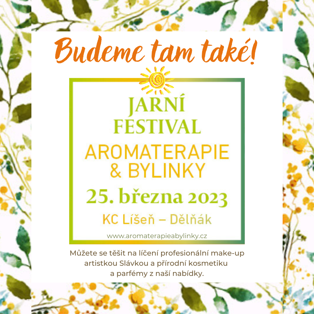 Festival Aromaterapie a bylinky JARO 2023