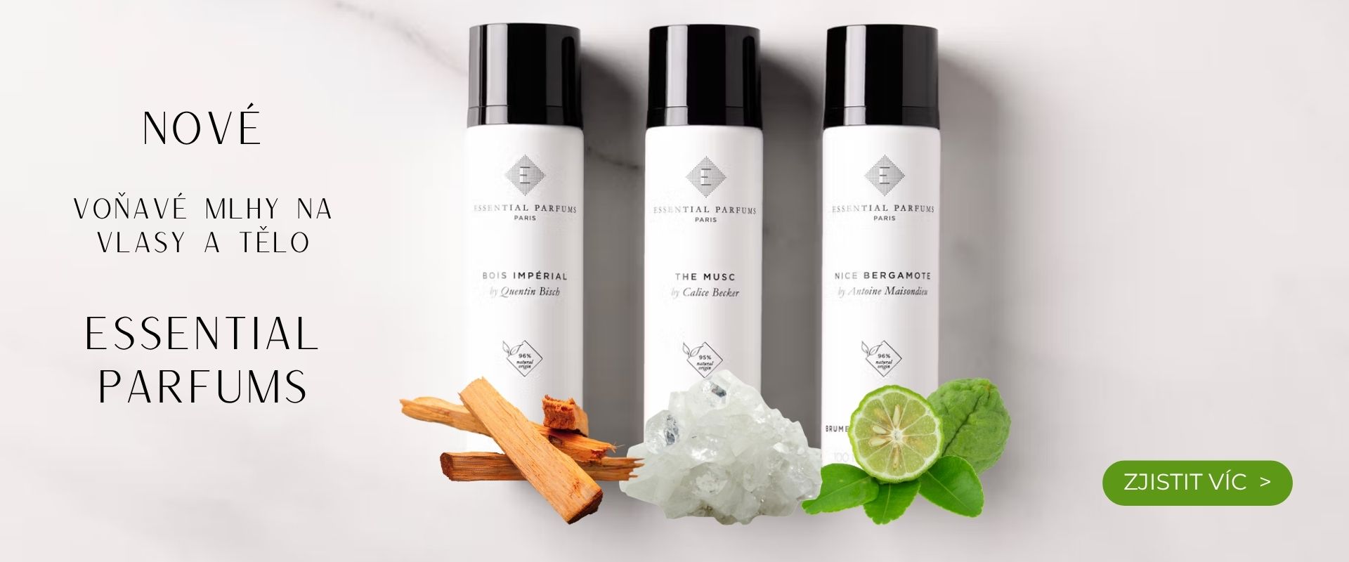 Essential Parfums mlhy na vlasy a tělo