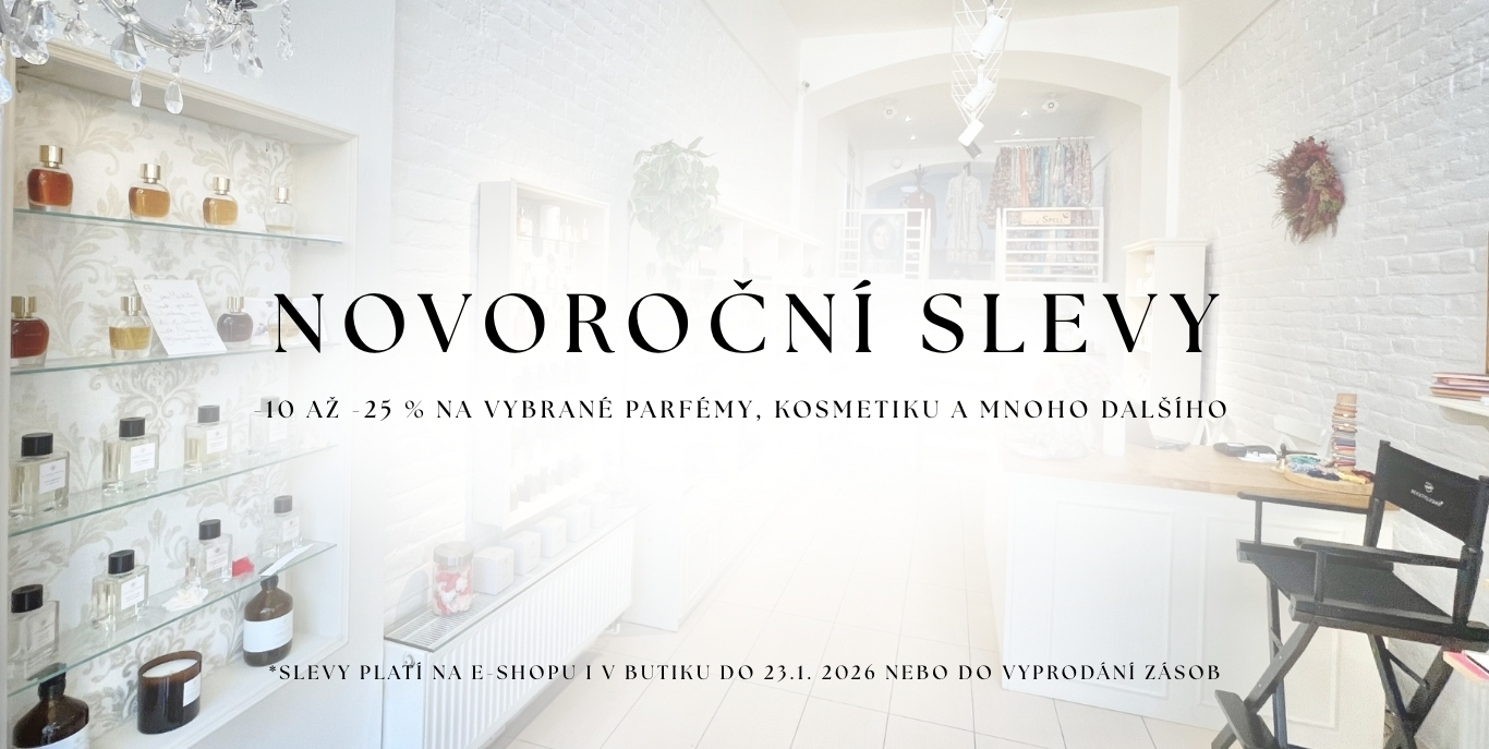 Novoroční slevy na parfémy a kosmetiku