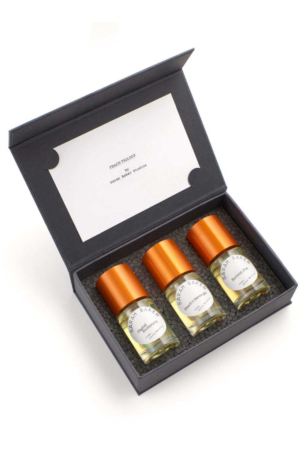 Sarah Baker Perfumes The Peach Trilogy – 3 × 30 ml