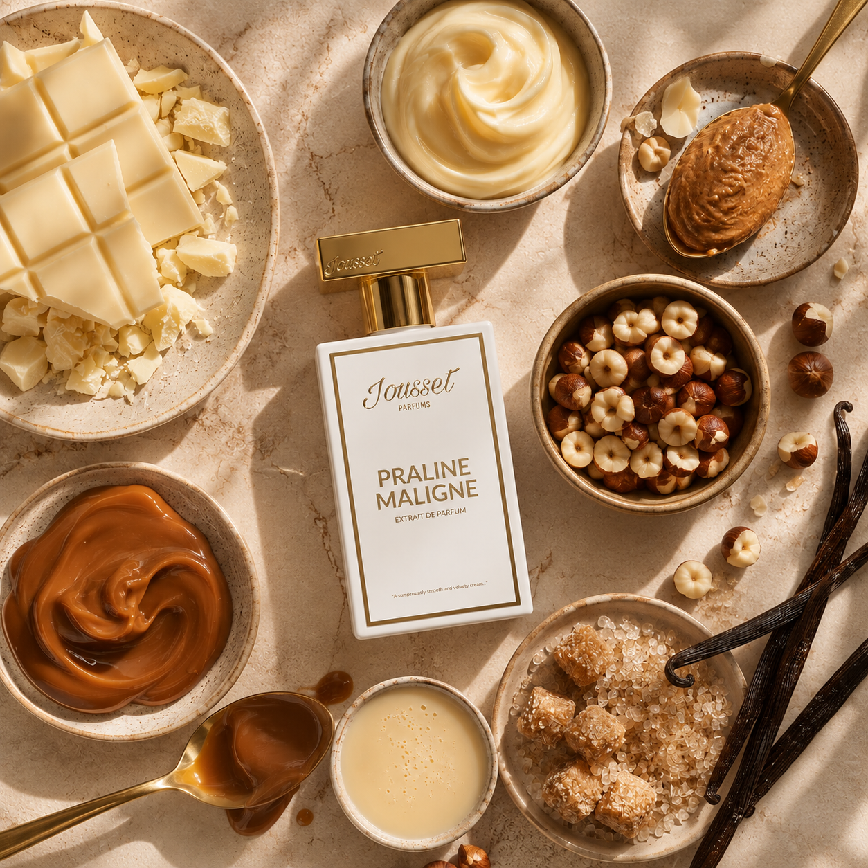 Flakon parfému Jousset Praline Maligne