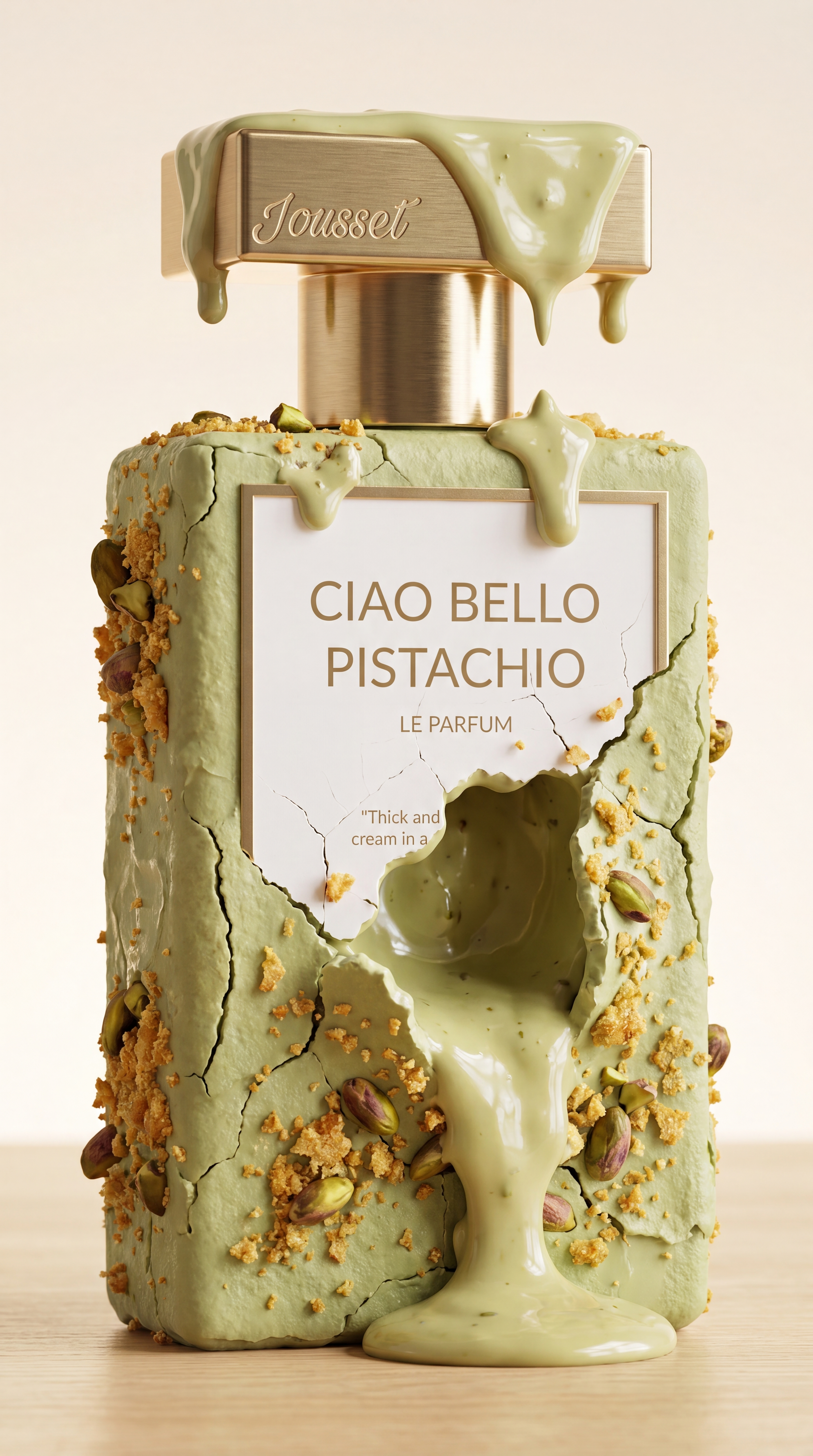Jousset Ciao Bello Pistachio — pistáciové a krémové tóny