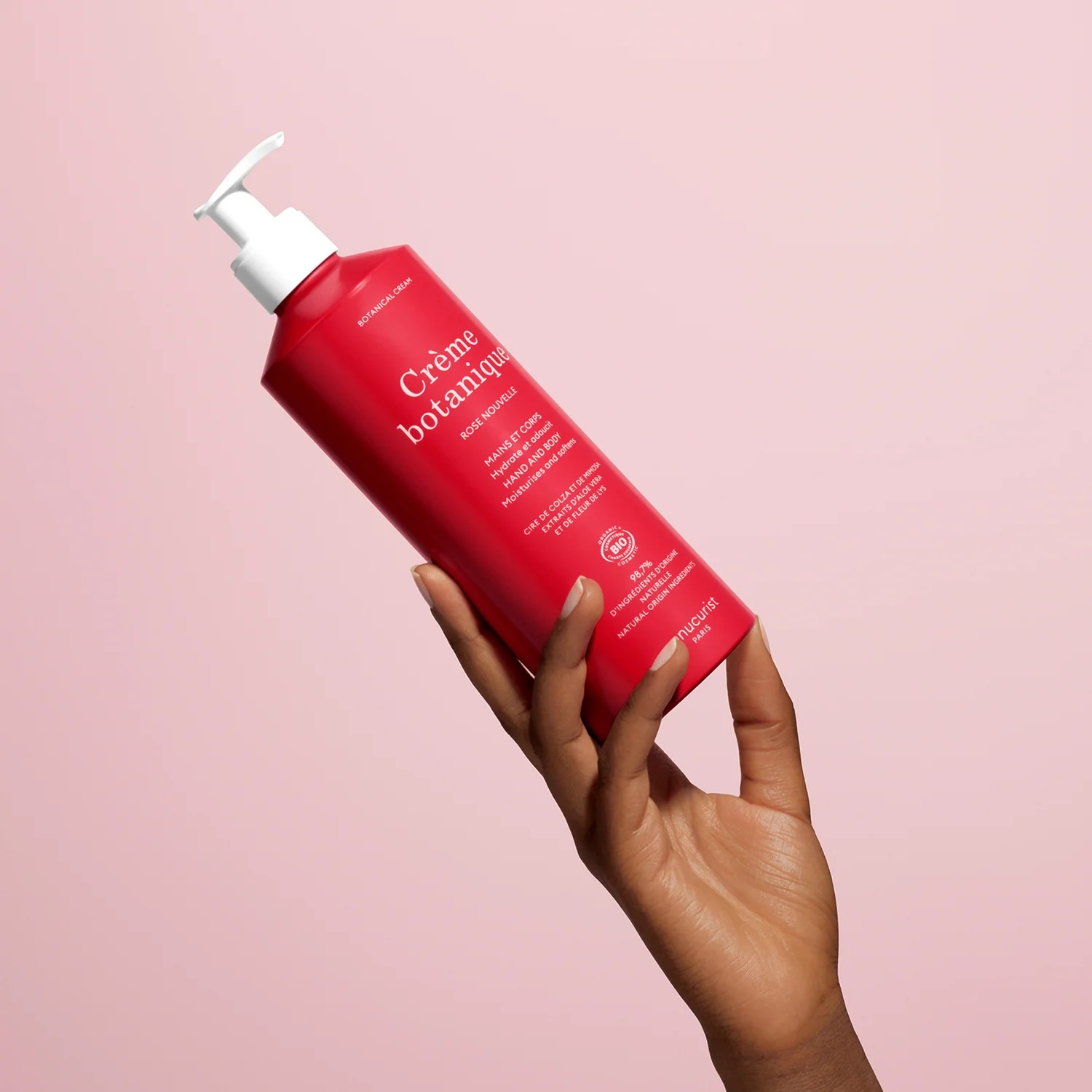 Manucurist Crème Botanique Rose Nouvelle s vůní damašské růže