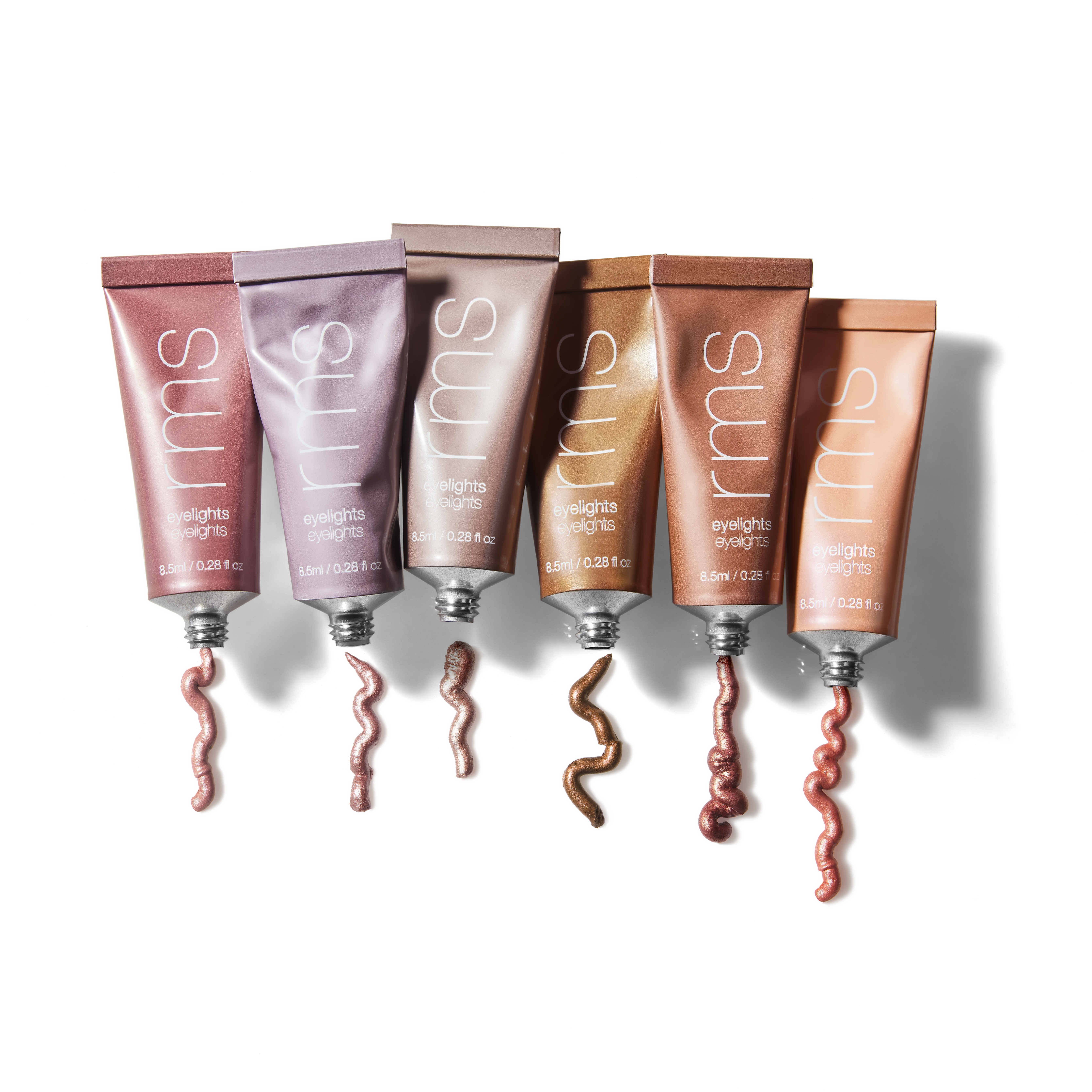 RMS Beauty Krémové oční stíny Eyelights v hliníkových tubách