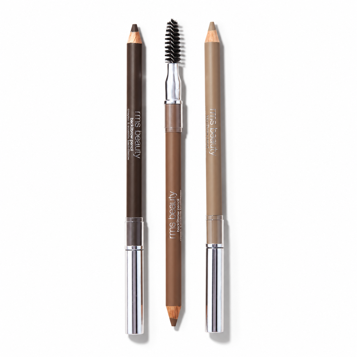 RMS Beauty Tužka na obočí Back2Brow s kartáčkem