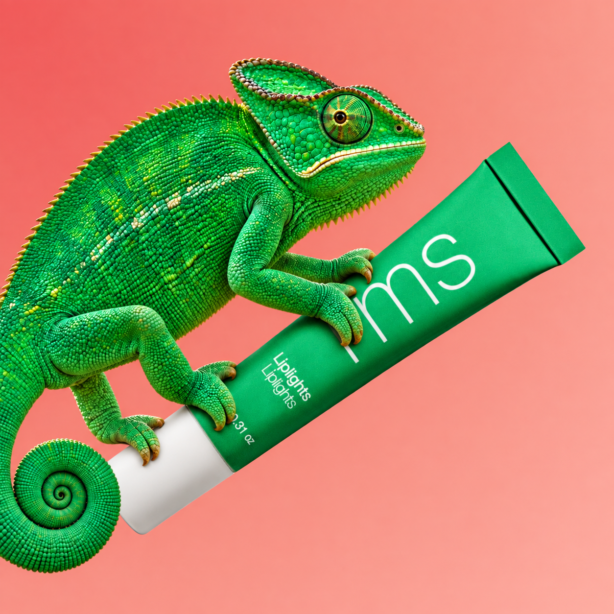 Lesk na rty RMS Beauty Liplights Chameleon s chameleonem