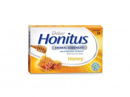 9775 dabur honitus herbal lozenges honey 24 pastilles