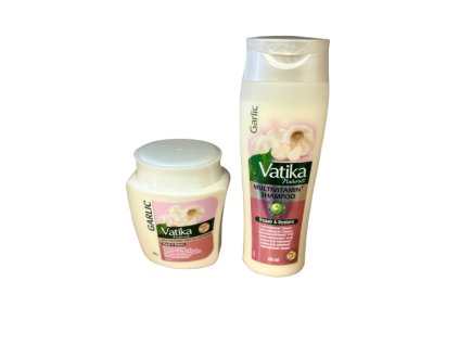 Set pro péči o vlasy s výtažkem z česneku