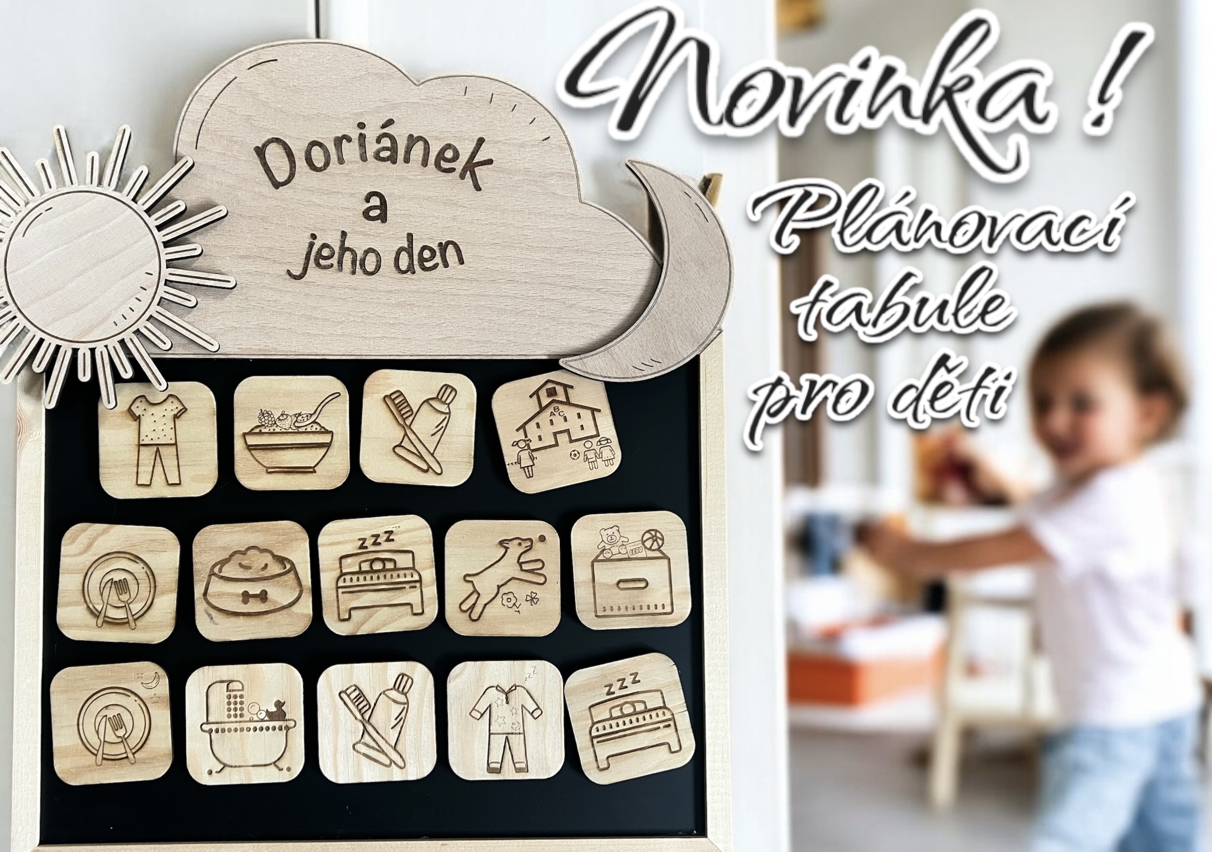 Plánovací tabule pro děti