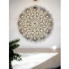 dekorace dřevěná vyřezávaná mandala 2