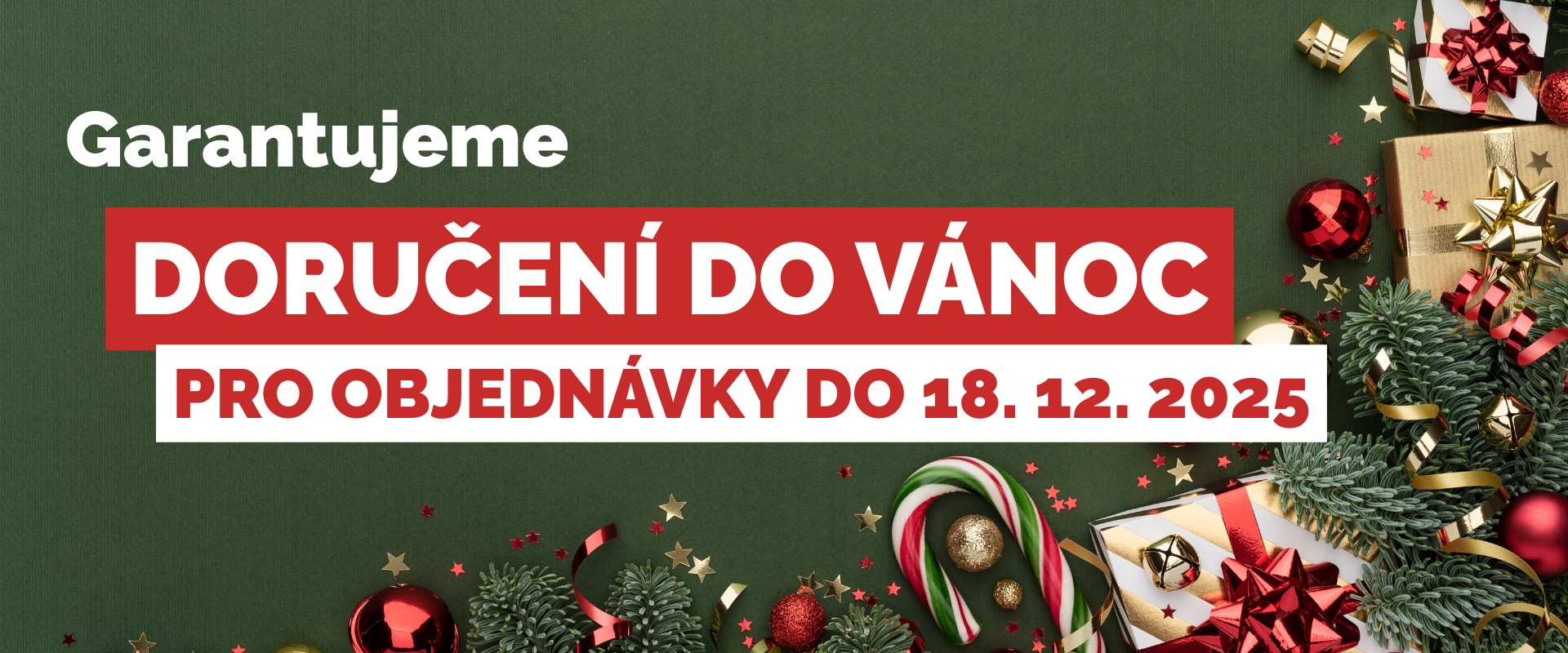 Doručení do Vánoc.s