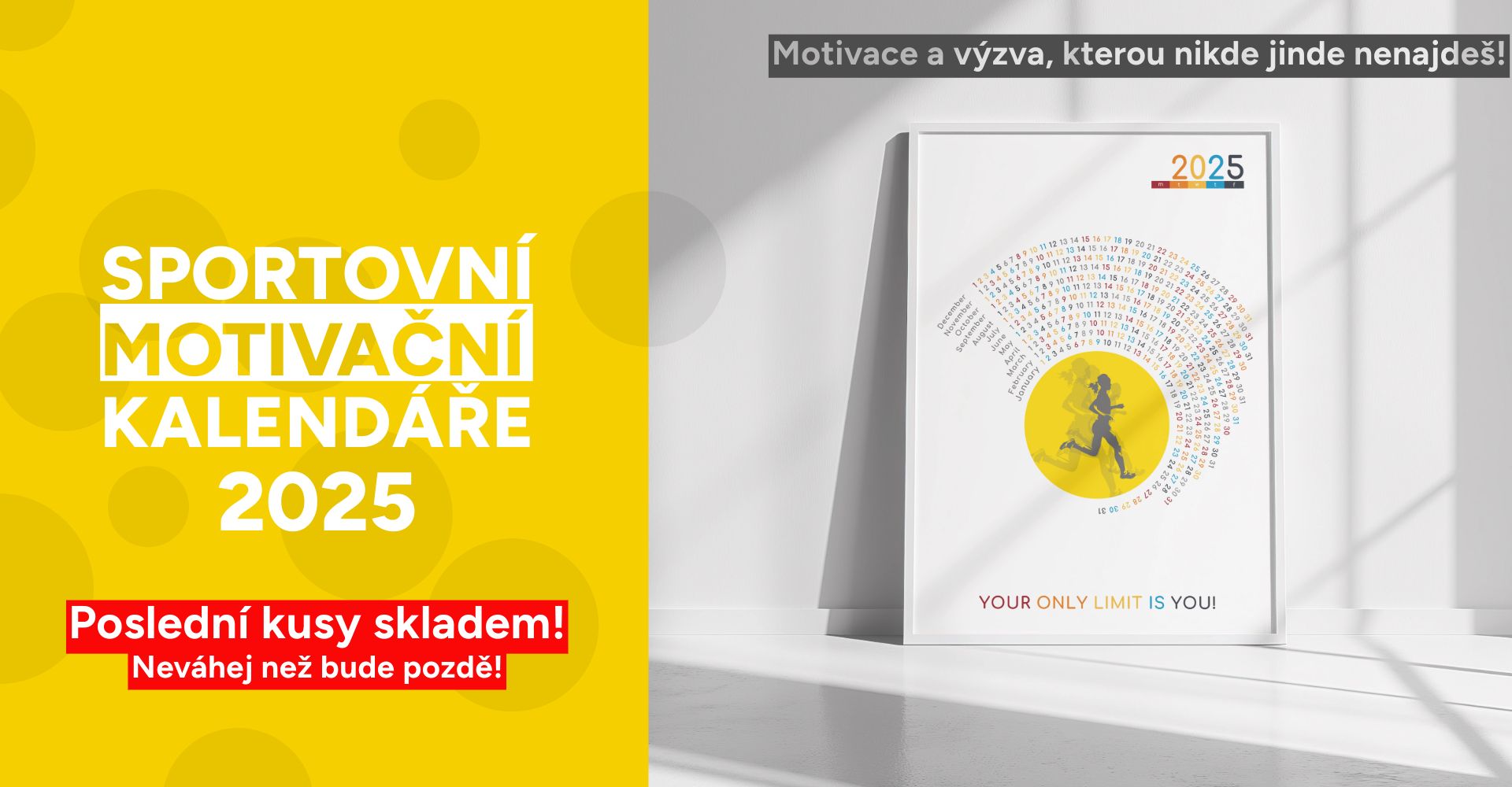 Nejlepší sportovní motivační kalendáře 2025