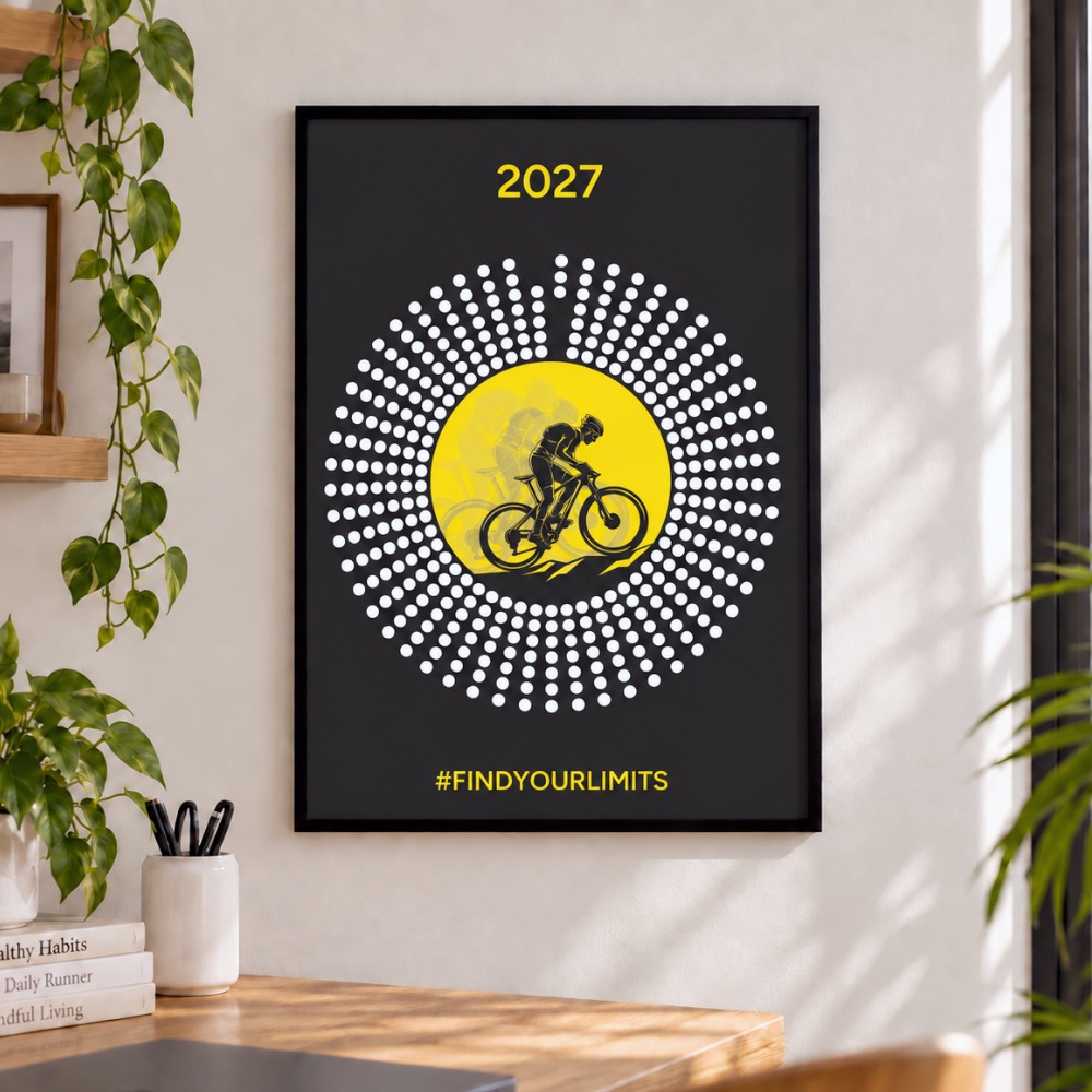 Cyklistické motivační kalendář Doties