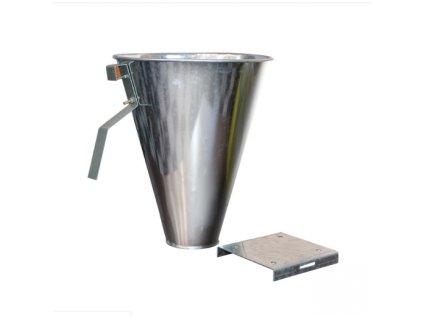 Porážacie vedro - veľkosť L, nerez