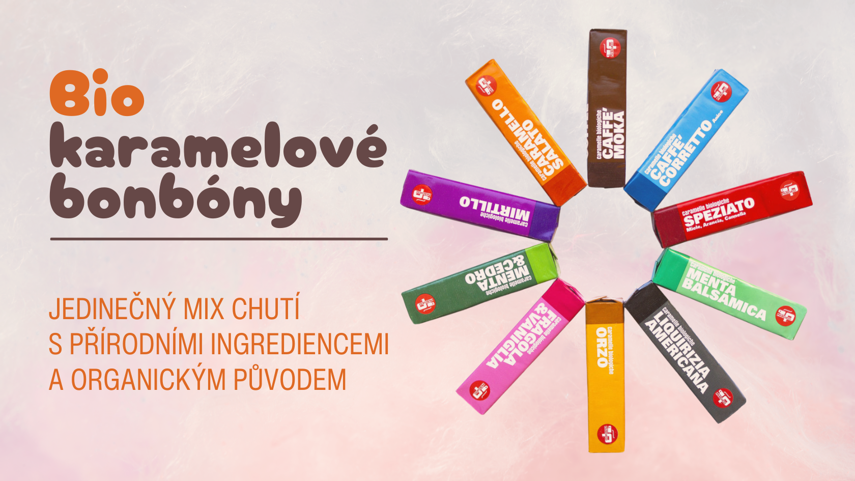 Pascucci karamelové bio bonbony: Zdravé a lahodné mlsání bez lepku