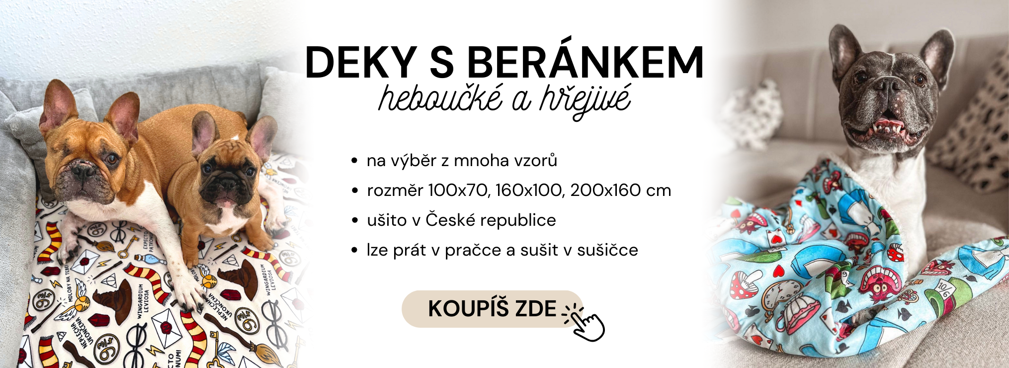 Deky pro psy