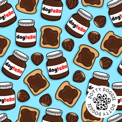 DottyDoggie.cz - postroj DOGTELLA MODRÁ