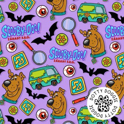 DottyDoggie.cz - polostahovací obojek SCOOBY DOO