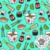 DottyDoggie.cz - polostahovací obojek SUSHI