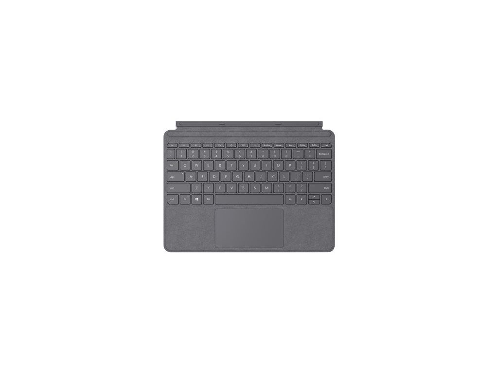 Microsoft Surface Go Type Cover - Klávesnice - s trackpad, akcelerometr - podsvietená - anglická - světlý uhel - komerčný - pro Surface Go, Go 2