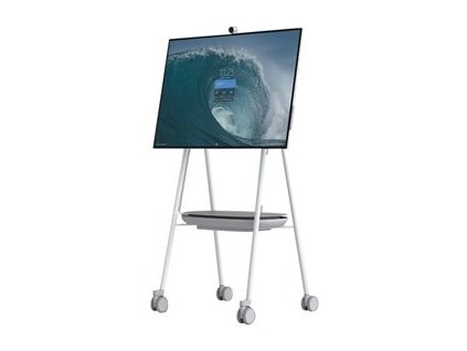 Steelcase - Vozík - pre interaktívny plochý panel - šedá, arktická bílá, cínová - pro Microsoft Surface Hub 2S 50"