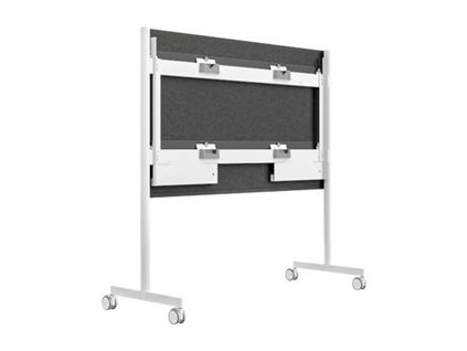 Steelcase Roam Collection - Vozík - artic white, Microsoft gray - pre Microsoft Surface Hub 2S 85"