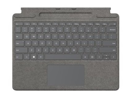 Microsoft Surface Pro Signature Keyboard - Klávesnica -anglická - platina